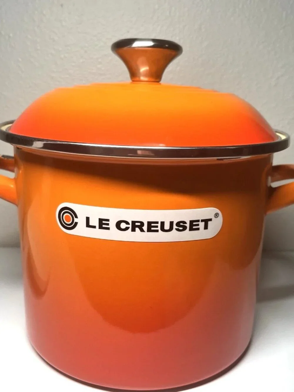 Le Creuset 6-Qt Enamel on Steel Stockpot Flame – Enamel Wear – Read